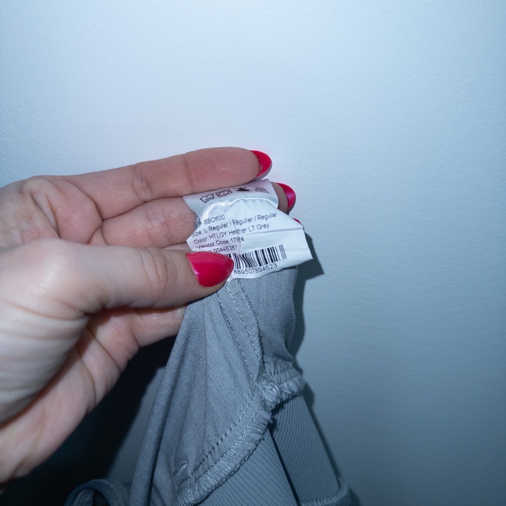 New Beyond Scrubs Heather Light Gray Beyond Happy 7-Pocket Cargo Jumpsuit Large - Picture 11 of 11